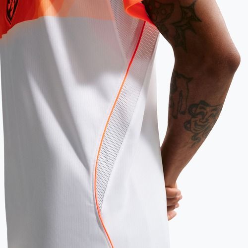 Pánsky futbalový dres Nike Netherlands 2026 Stadium Away white/hyper crimson/black