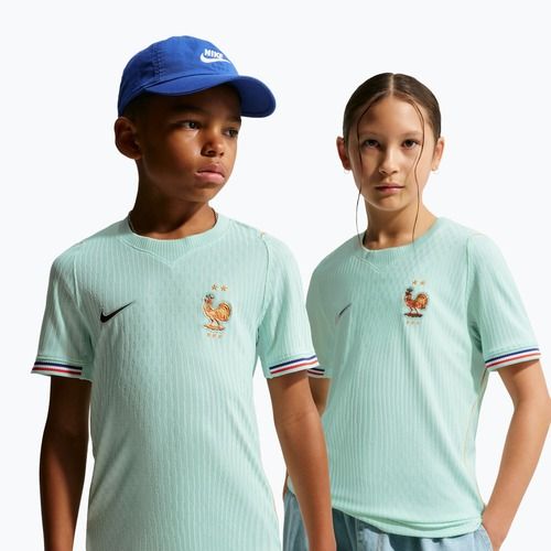 Detský futbalový dres Nike FFF 2026/27 Match Away igloo/monarch/monarch