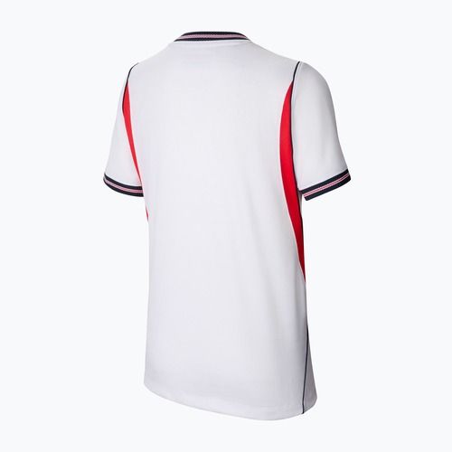 Detský futbalový dres Nike England 2026 Stadium Home white/speed red/obsidian/obsidian