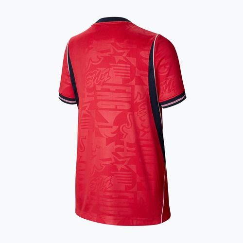 Detský futbalový dres Nike England 2026 Stadium Away speed red/obsidian/white/obsidian