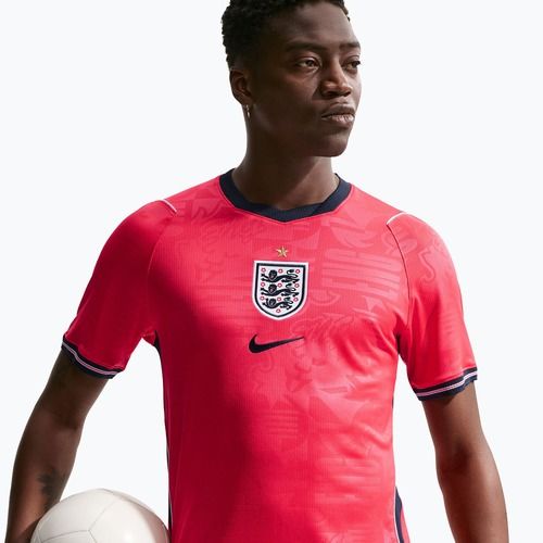 Pánsky futbalový dres Nike England 2026 Stadium Away speed red/obsidian/white/obsidian