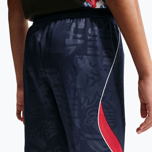 Detské futbalové šortky Nike England 2026 Stadium Away obsidian/speed red/white/speed red