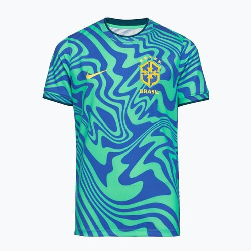 Detský futbalový dres Nike Brazil Pre-Match