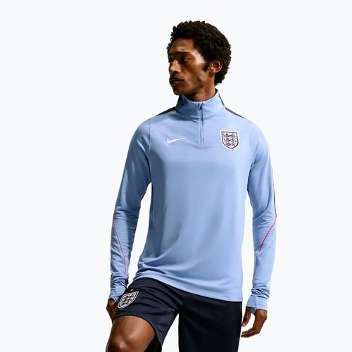 Pánska futbalová mikina Nike England Strike work blue/obsidian/white