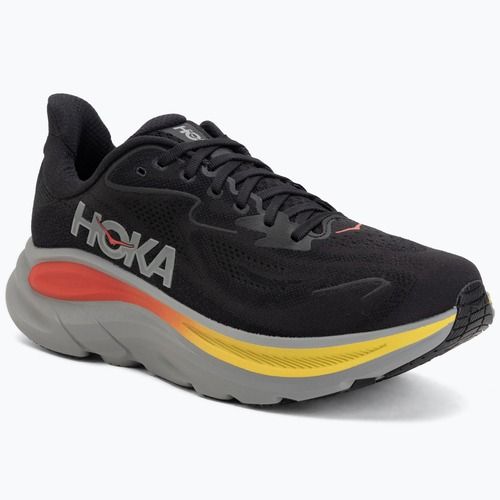 Pánska bežecká obuv HOKA Clifton 10 black/grey