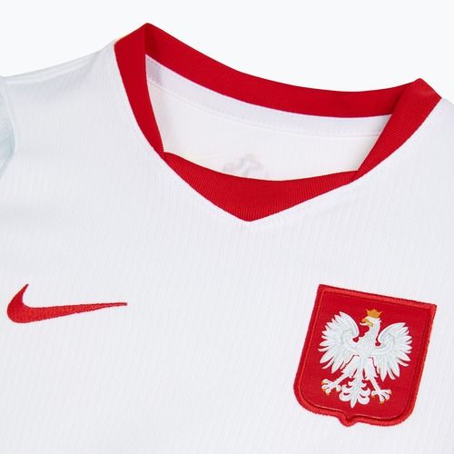 Detská futbalová súprava Nike Dri-Fit Poland Stadium Home Kit white/field silver