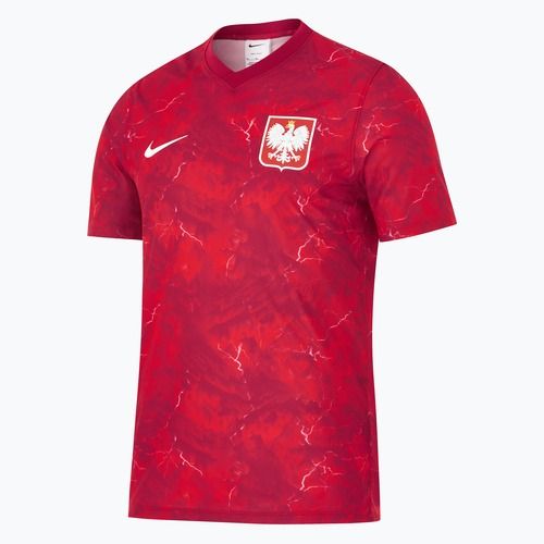 Pánske futbalové tričko Nike Dri-Fit Poland Away 2026 noble red/sport red