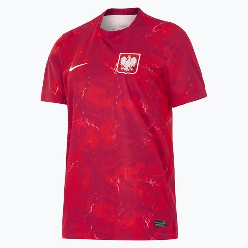 Dámsky futbalový dres Nike Dri-Fit Poland Stadium Away 2026 noble red/sport red