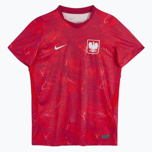 Dámsky futbalový dres Nike Dri-Fit Poland Stadium Away 2026 noble red/sport red