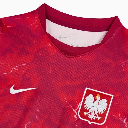 Dámsky futbalový dres Nike Dri-Fit Poland Stadium Away 2026 noble red/sport red
