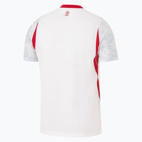 Pánske futbalové tričko Nike Dri-Fit Poland Stadium Home 2026 white/field silver