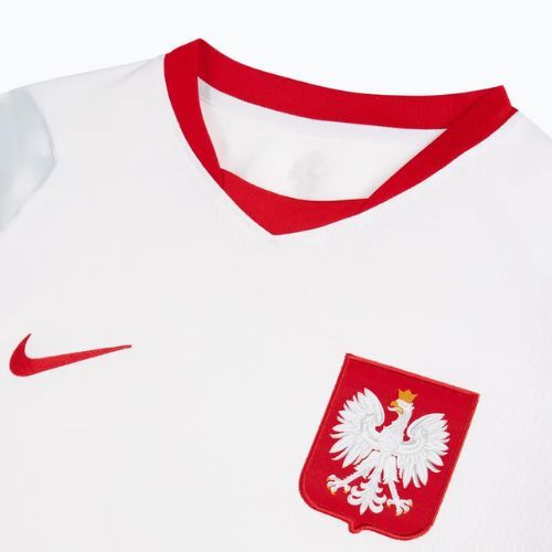 Pánske futbalové tričko Nike Dri-Fit Poland Stadium Home 2026 white/field silver