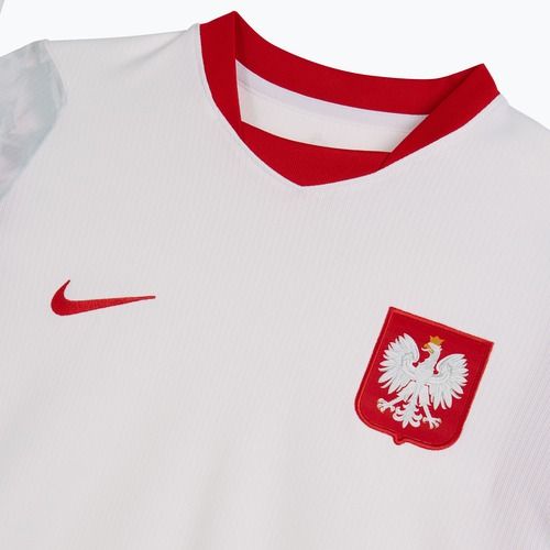 Dámsky futbalový dres Nike Dri-Fit Poland Stadium Home 2026 white/field silver