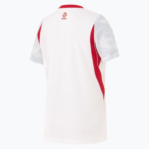 Detský futbalový dres Nike Dri-Fit Poland Stadium Home 2026 white/field silver