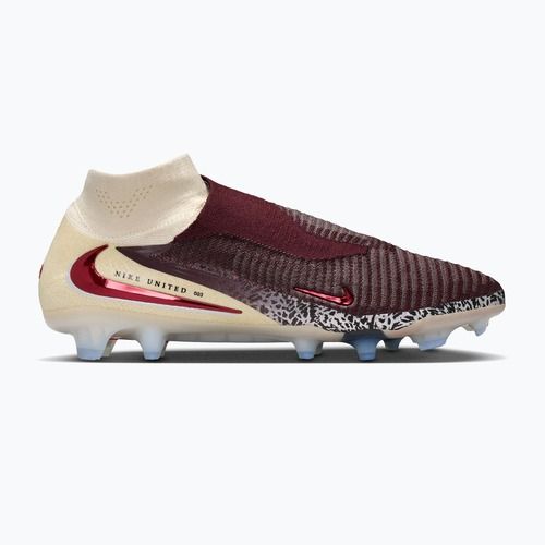 Pánske kopačky Nike United Phantom 6 High Elite FG burgundy crush/fossil/university red