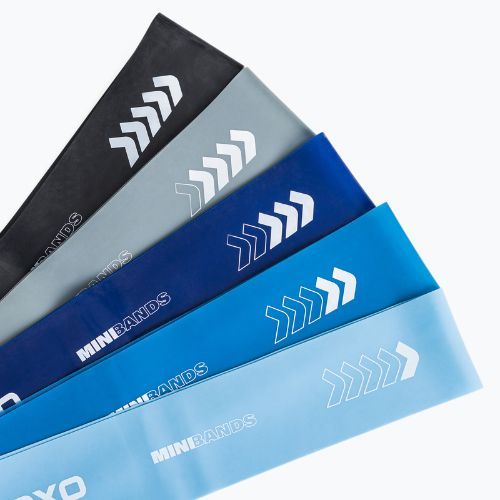 Sada posilňovacích gúm XTREXO 5 Mini Power Band resistance band 5 pcs. multicolor