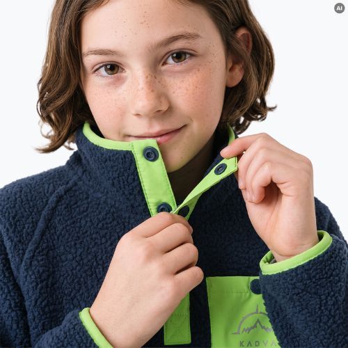 Detská fleece mikina KADVA RODIA JR modrá