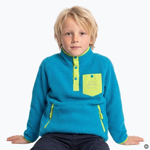Detská fleece mikina KADVA RODIA KDB modrá