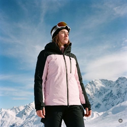 Dámska lyžiarska bunda KADVA Skivra WMNS WP 8K/5K ružová