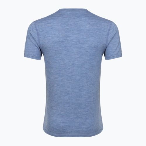 Pánske termo tričko WOOLCANO Merino 100% TEE0546 blue