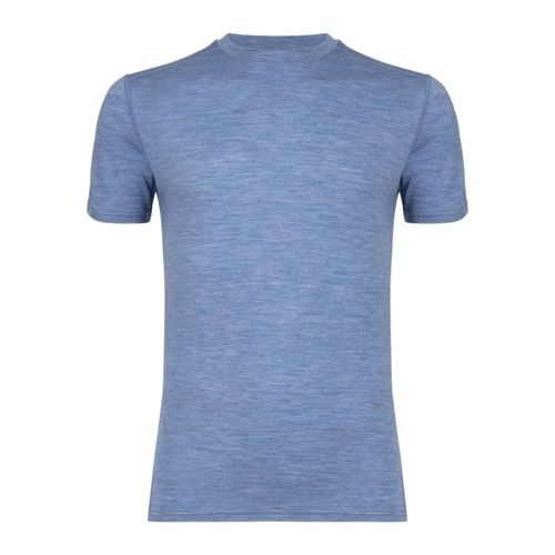 Pánske termo tričko WOOLCANO Merino 100% TEE0546 blue