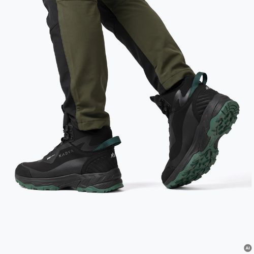 Pánske snehule KADVA ROCKY MID WP SOFTSHELL čierne