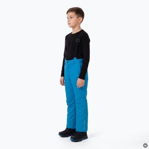 Komplet lyžiarskych detí KADVA Blizzy JR tmavomodrý