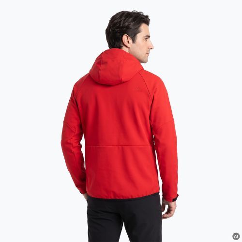 Pánska trekkingová bunda KADVA Arix WP 5K/3K softshell hybrid červená
