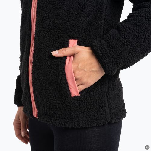 Dámska fleece mikina KADVA Rodvik WMNS čierna