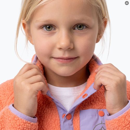 Detská fleece mikina KADVA RODIA KDG oranžová