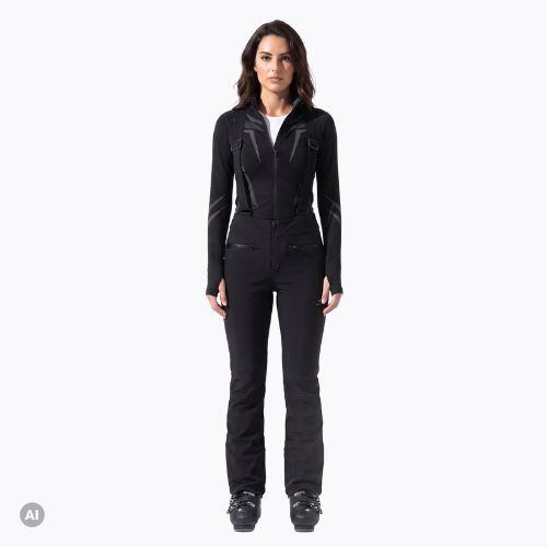 Dámske lyžiarske nohavice KADVA Zera WMNS WP 8K/5K SOFTSHELL čierne
