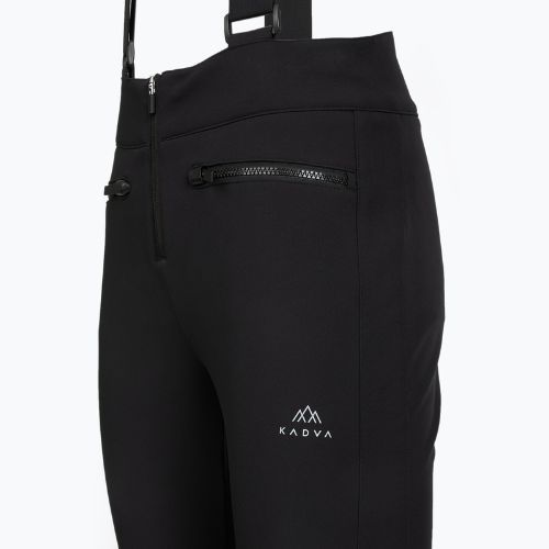 Dámske lyžiarske nohavice KADVA Zera WMNS WP 8K/5K SOFTSHELL čierne