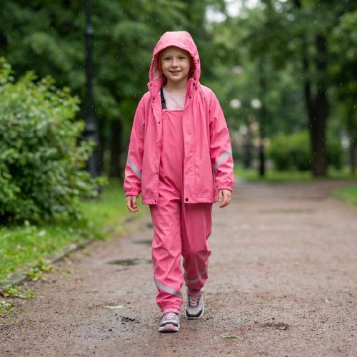 Detský nepremokavý set KADVA AquaLock JR Pink