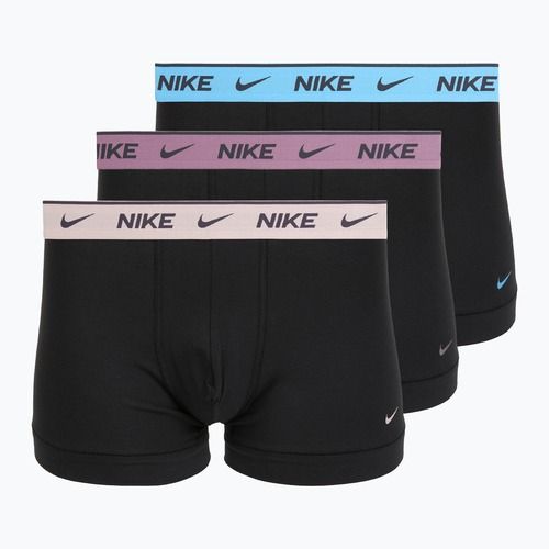 Pánske boxerky Nike Cotton Stretch Trunk 3 pack charcoal heather