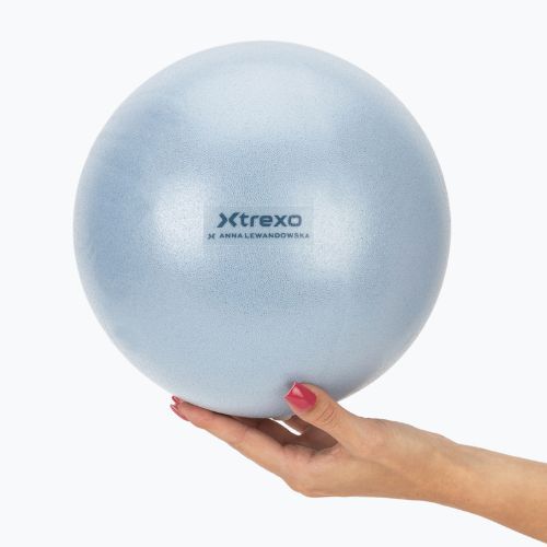 Malá gymnastická lopta XTREXO x Anna Lewandowska ball 20cm Azul Bruma