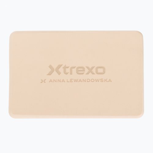 Jógový blok XTREXO x Anna Lewandowska block Beige