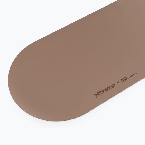 Podložka na cvičenie a jogu XTREXO x Anna Lewandowska play mat 183x61 Milktea