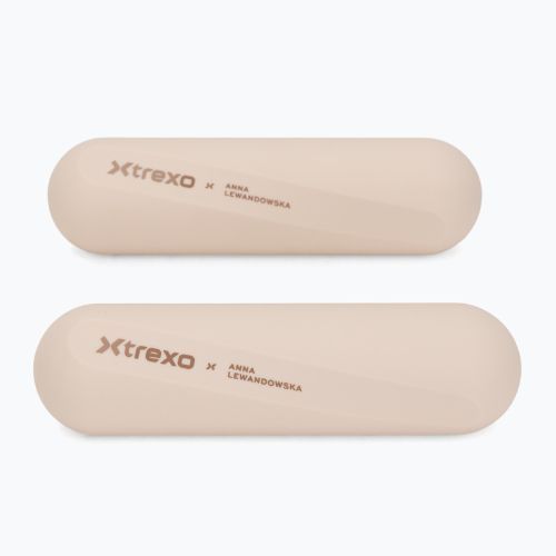 Sada činiek XTREXO x Anna Lewandowska Bars 210 Beige