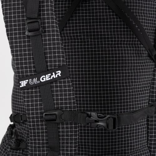 Turistický batoh 3F UL Qidian Pro 46+10L Black