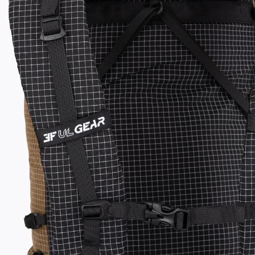 Turistický batoh 3F UL Qidian Pro 46+10L Brown