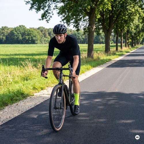 Ponožky na bicykel ATTABO Maxis Visible Pro 3 páry zelené
