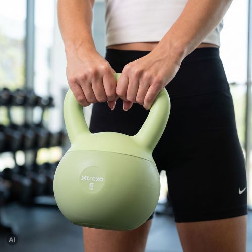 Mäkký kettlebell Xtrexo SK06 Green