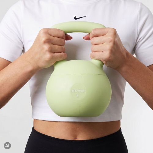 Mäkký kettlebell Xtrexo SK06 Green