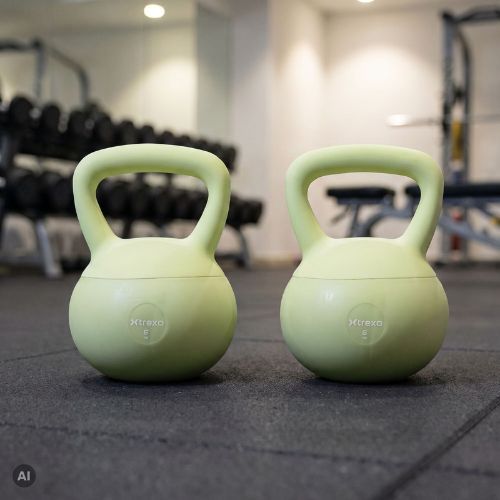 Mäkký kettlebell Xtrexo SK06 Green