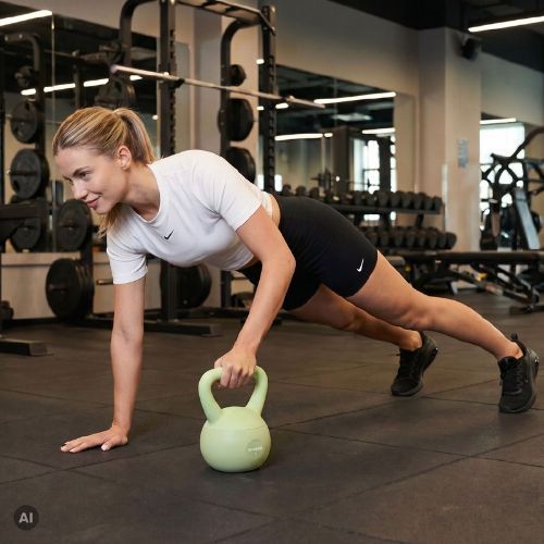 Mäkký kettlebell Xtrexo SK04 Green