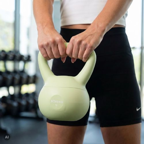 Mäkký kettlebell Xtrexo SK04 Green