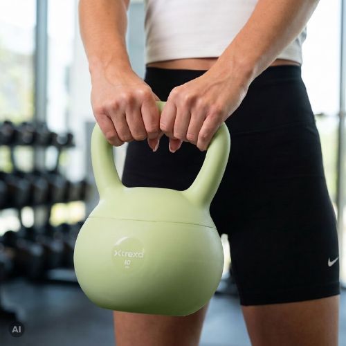 Mäkký kettlebell Xtrexo SK10 Green