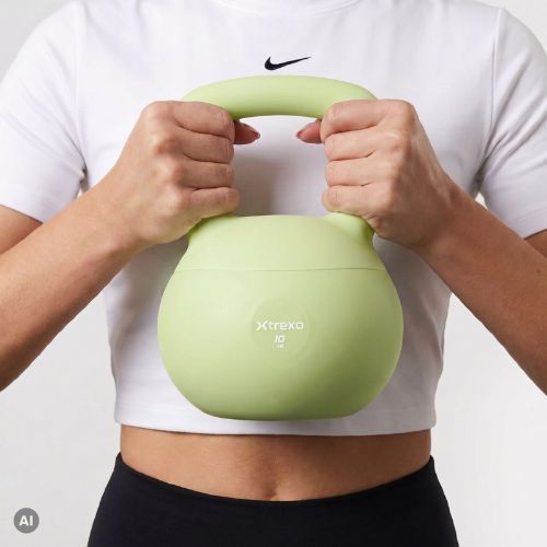 Mäkký kettlebell Xtrexo SK10 Green