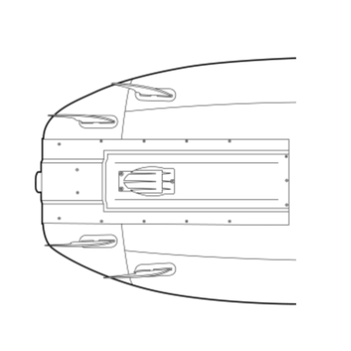 Elektrická doska Radinn X-Sport B kit G3 STD + STD battery pack biela 9111AA