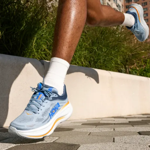 Pánska bežecká obuv HOKA Bondi 9 white/hoka blue